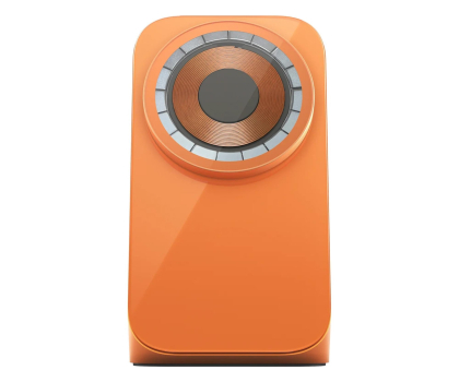 Ładowarka i akumulator Nomad Stand One 4th GenQi2.2stellar Orange